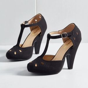 The zest is history heel in black